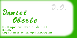 daniel oberle business card